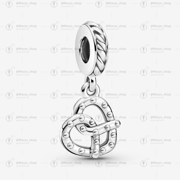 Pandora Pretzel Dangle Charm - Picture 1 of 2